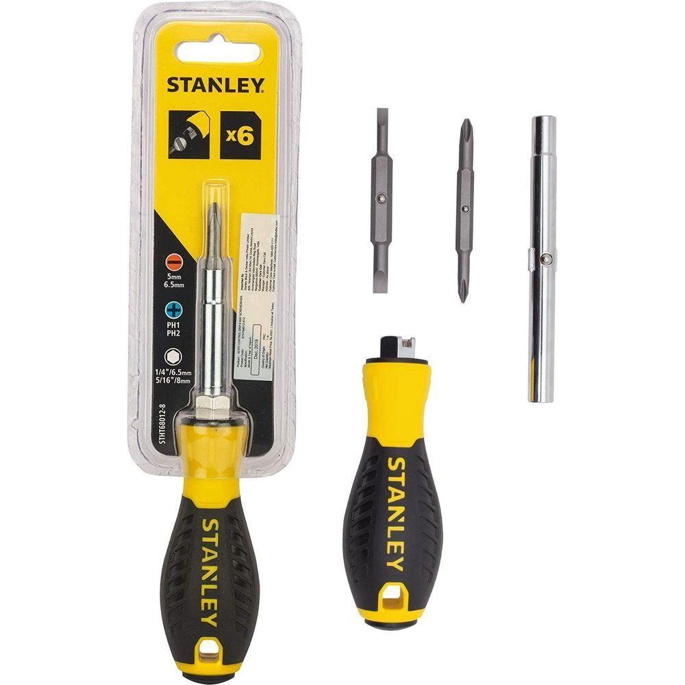 Stanley 68-012 6-Way Screwdriver | Stanley by KHM Megatools Corp. Stanley 68-012 6-Way Screwdriver | Stanley by KHM Megatools Corp.